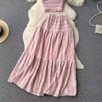 Sweetie Camisole & Half-body Skirt 2Pcs