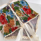 Vintage Oil Painting Bustier Camisole