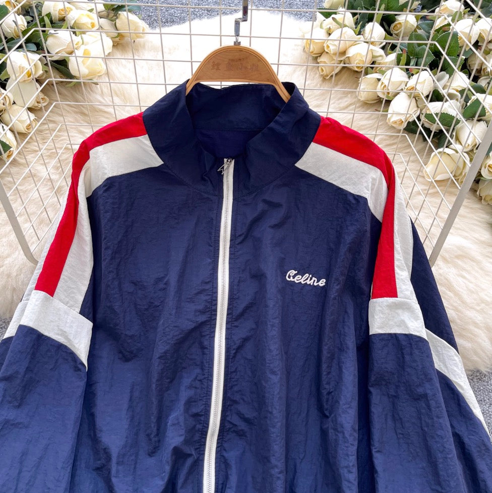 Uniform Style Jacket & Shorts Sportswear 2Pcs