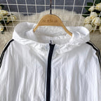 Sunscreen Hooded Jacket & Skirt 2Pcs