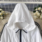 Sunscreen Hooded Jacket & Skirt 2Pcs
