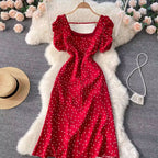 Sweetie Polka Dot Printed Dress