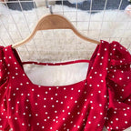 Sweetie Polka Dot Printed Dress