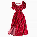 Sweetie Polka Dot Printed Dress