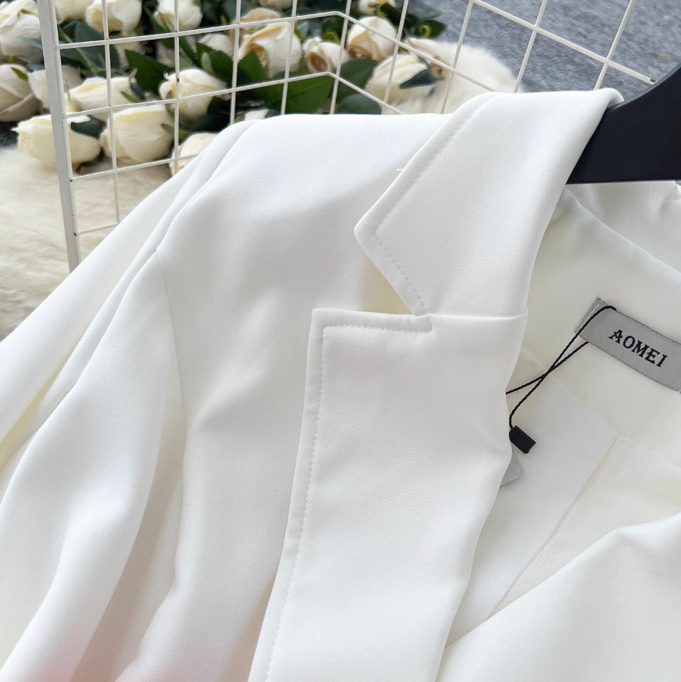 High-end 3d Flower OL Blazer