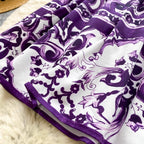 Camisole & Pleated Skirt Printed 2Pcs