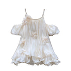 Sweetie Beaded 3d Flower Top