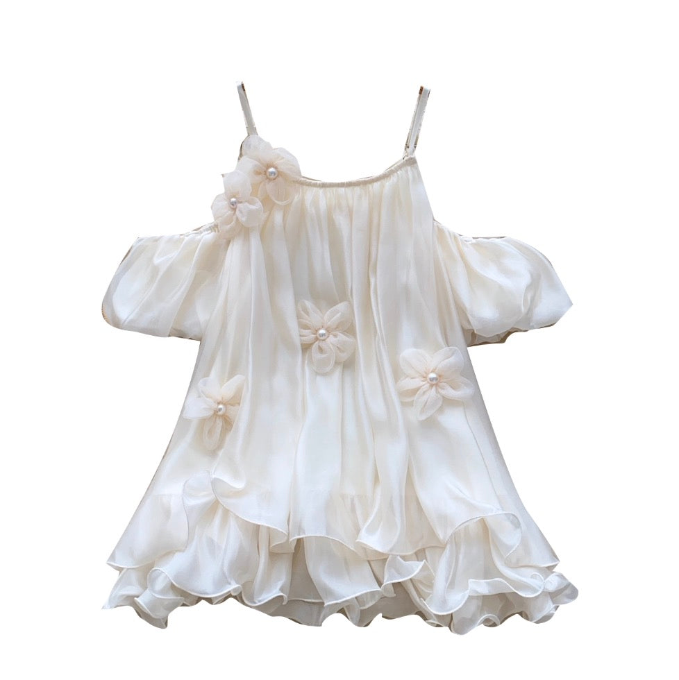 Sweetie Beaded 3d Flower Top