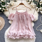 Sweetie Hollowed 3D Mesh Camisole