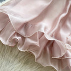 Sweetie Hollowed 3D Mesh Camisole