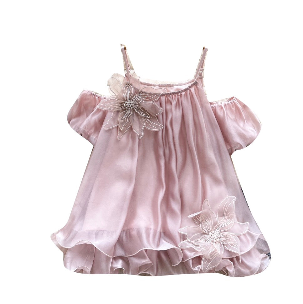 Sweetie Hollowed 3D Mesh Camisole