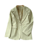 OL Outfit Solid Color Blazer