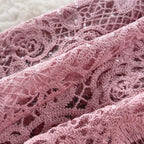 Beaded Cardigan & Skirt Lace 2Pcs