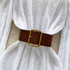 Vintage Hollowed Top with Belt