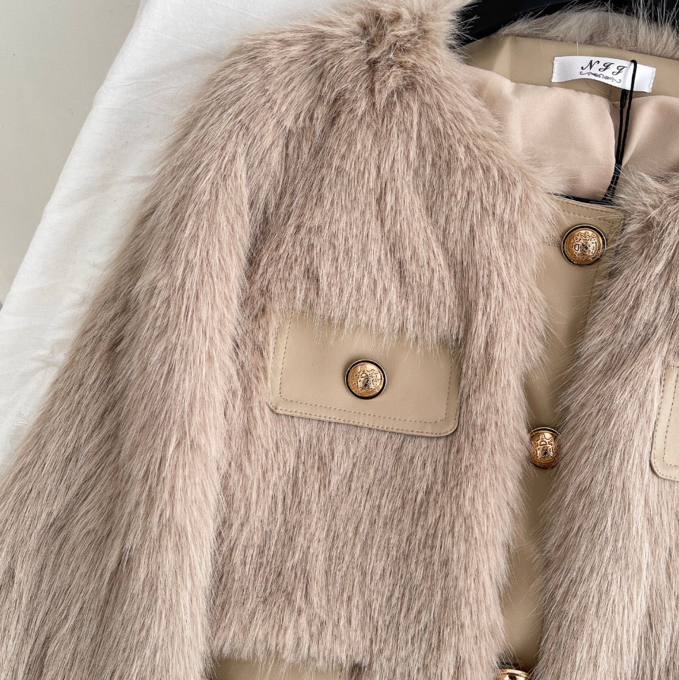 High-end Furry Thickened Coat