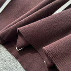 Crew Neck Color-blocking Dress