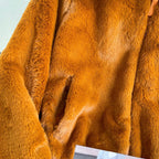 Niche Lapeled Thermal Short Coat