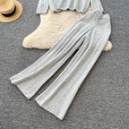 Turtleneck Knitwear & Trousers Casual 2Pcs