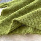 Asymmetric Knitwear & Skirt Knit 2Pcs