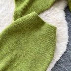 Asymmetric Knitwear & Skirt Knit 2Pcs