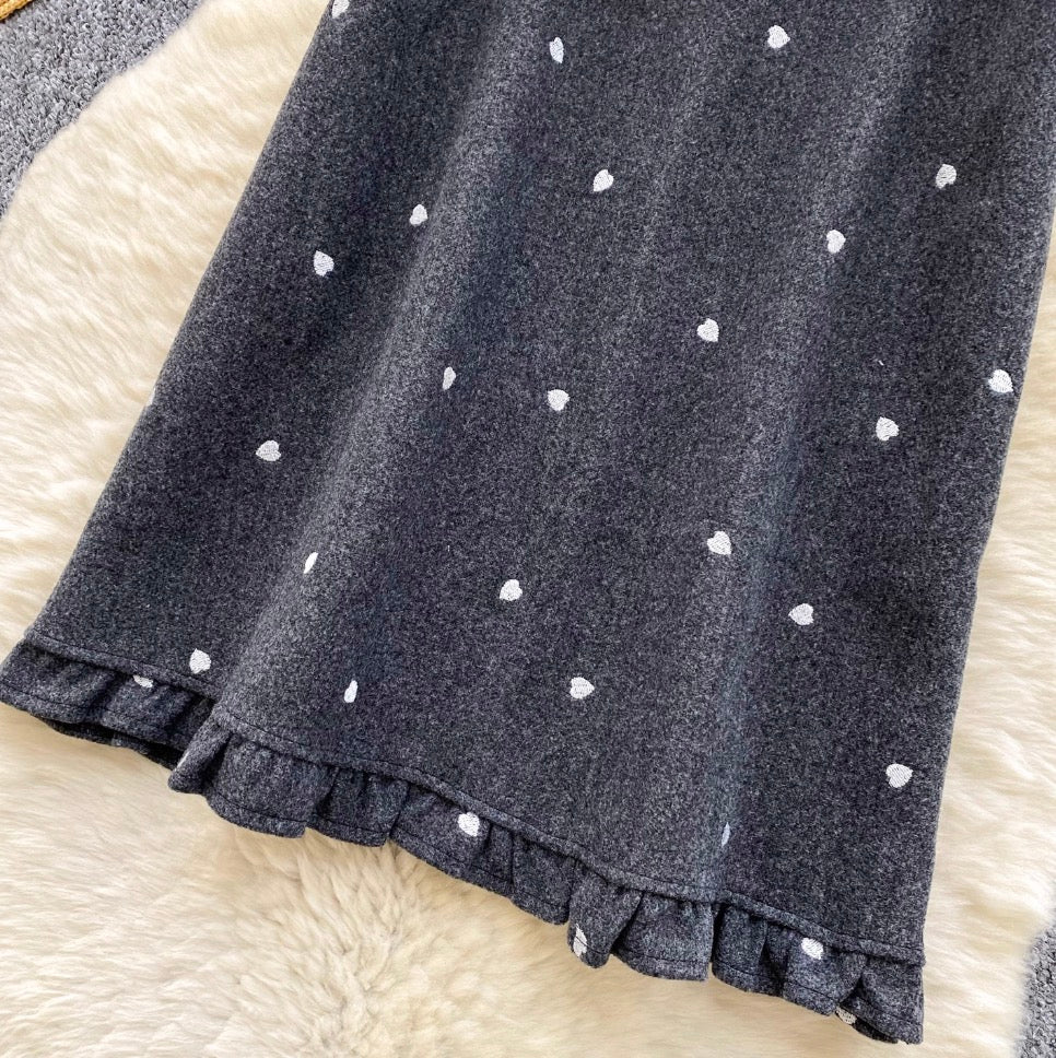Sweetie Sweater & Polka-dot Dress 2Pcs