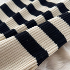 Chic Color-blocking Knit Dress