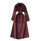 British Style Trench Coat with Belt