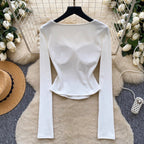 Sweetie Lace Patchwork Embroidered Shirt