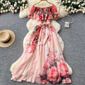 Fairy Off-shoulder Fairy Floral Dress
