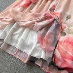 Fairy Off-shoulder Fairy Floral Dress