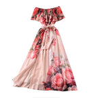 Fairy Off-shoulder Fairy Floral Dress
