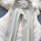 Vintage Metal Chain Draped Jeans