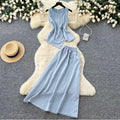 Casual Vest & Skirt Simple Design 2Pcs