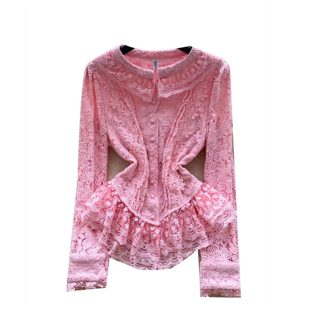 Crochet Soft See-through Cardigan