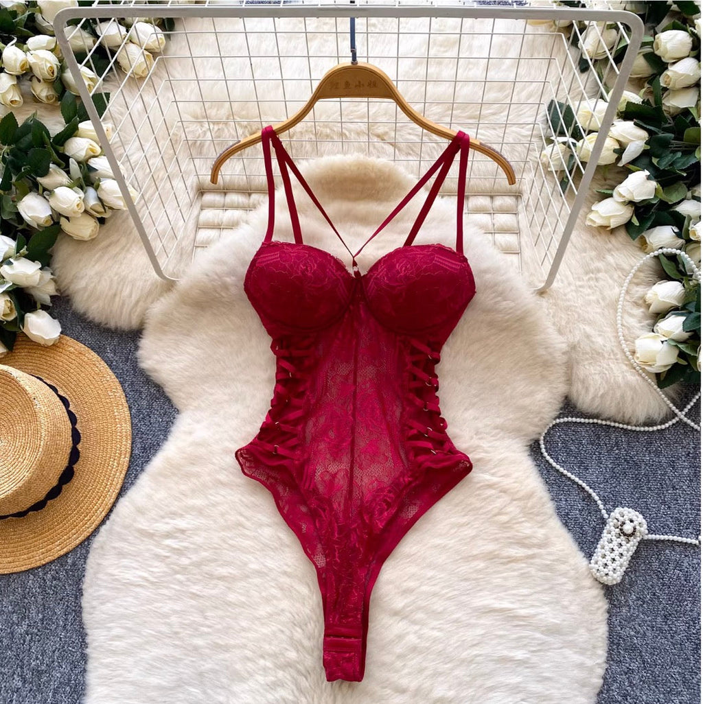 Premium Sexy Lace Slip Jumpsuit