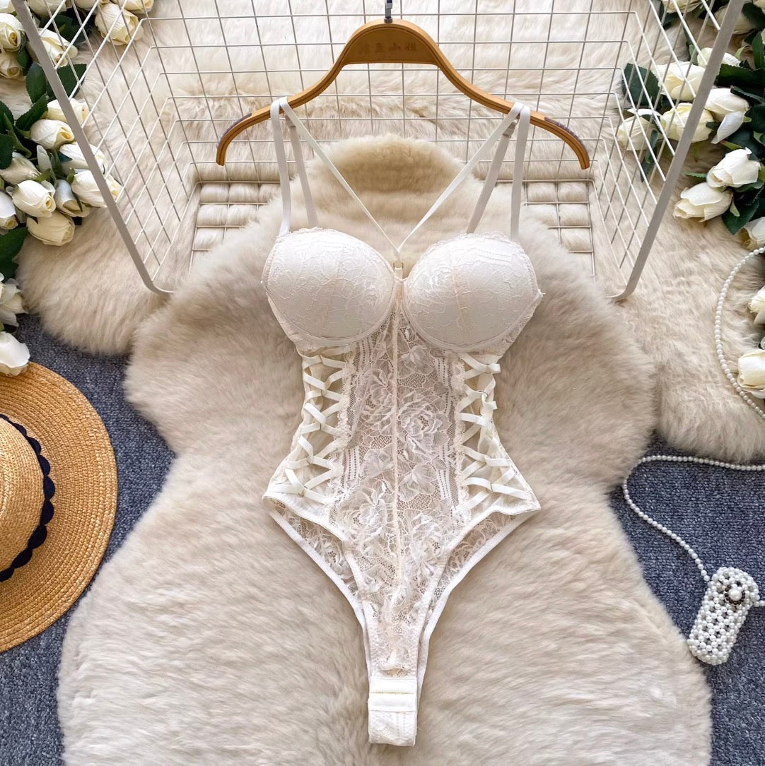 Premium Sexy Lace Slip Jumpsuit