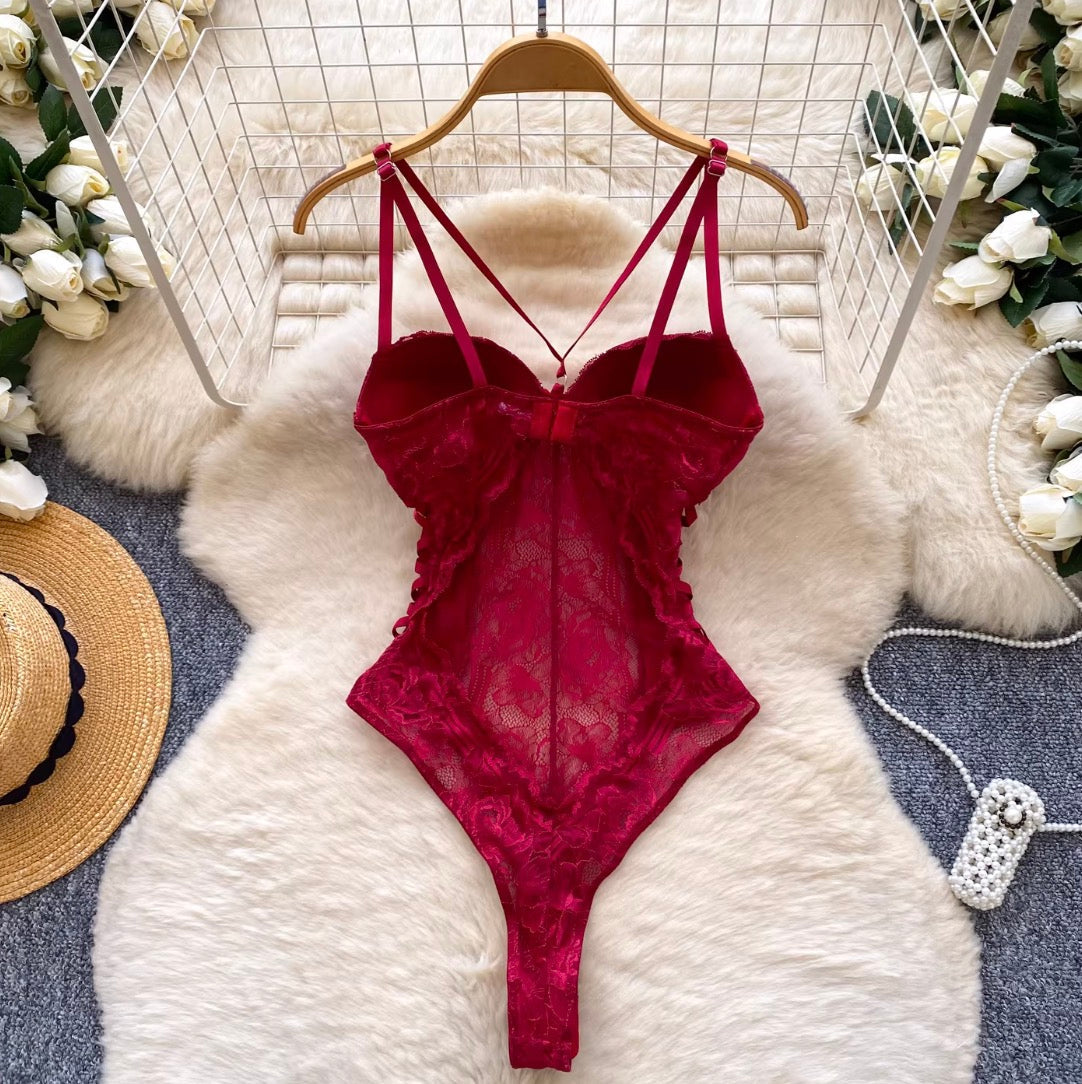 Premium Sexy Lace Slip Jumpsuit