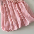Sweetie Ruffled Neckline Mesh Top