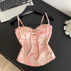 Sweetie Lace Patchwork Floral Camisole