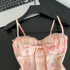 Sweetie Lace Patchwork Floral Camisole