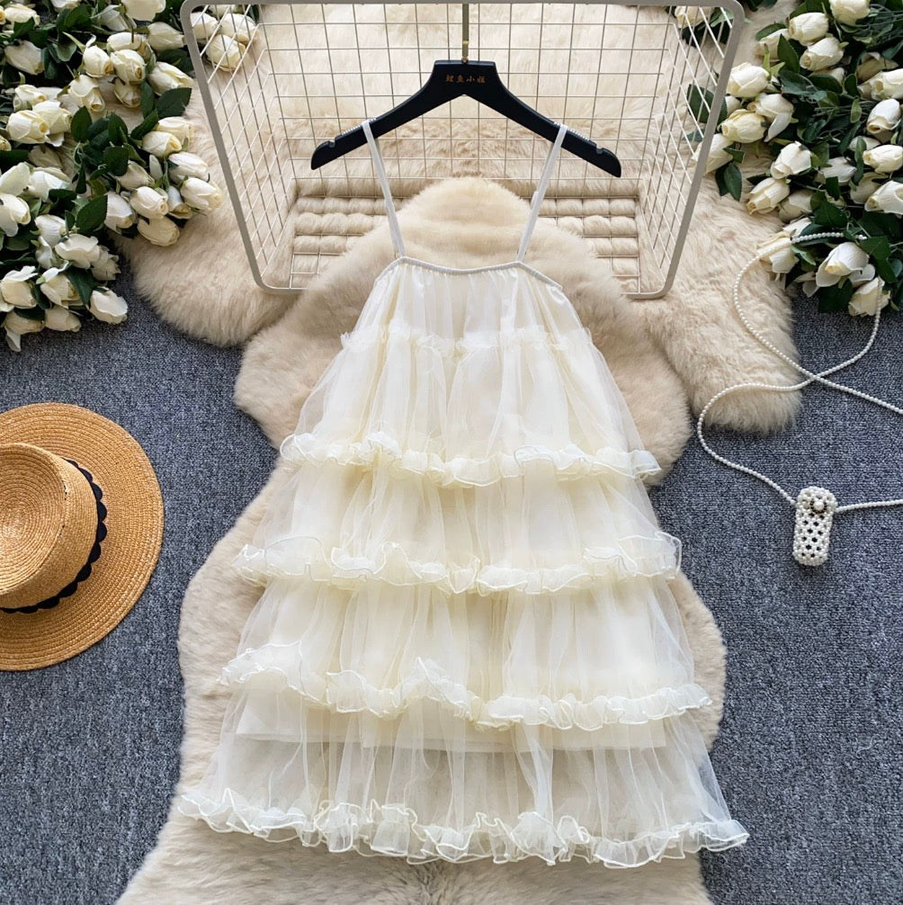 Fairy Layered Cake Slip Dress