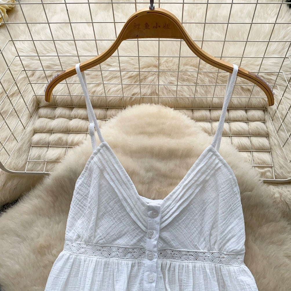 Vintage V-neck Casual Camisole