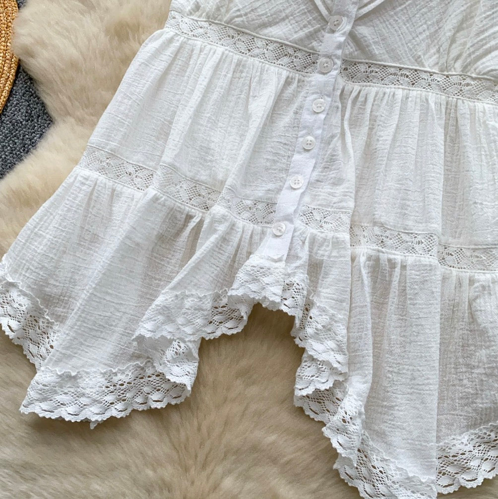 Vintage V-neck Casual Camisole