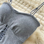 Padded Camisole & Fishtail Skirt 2Pcs