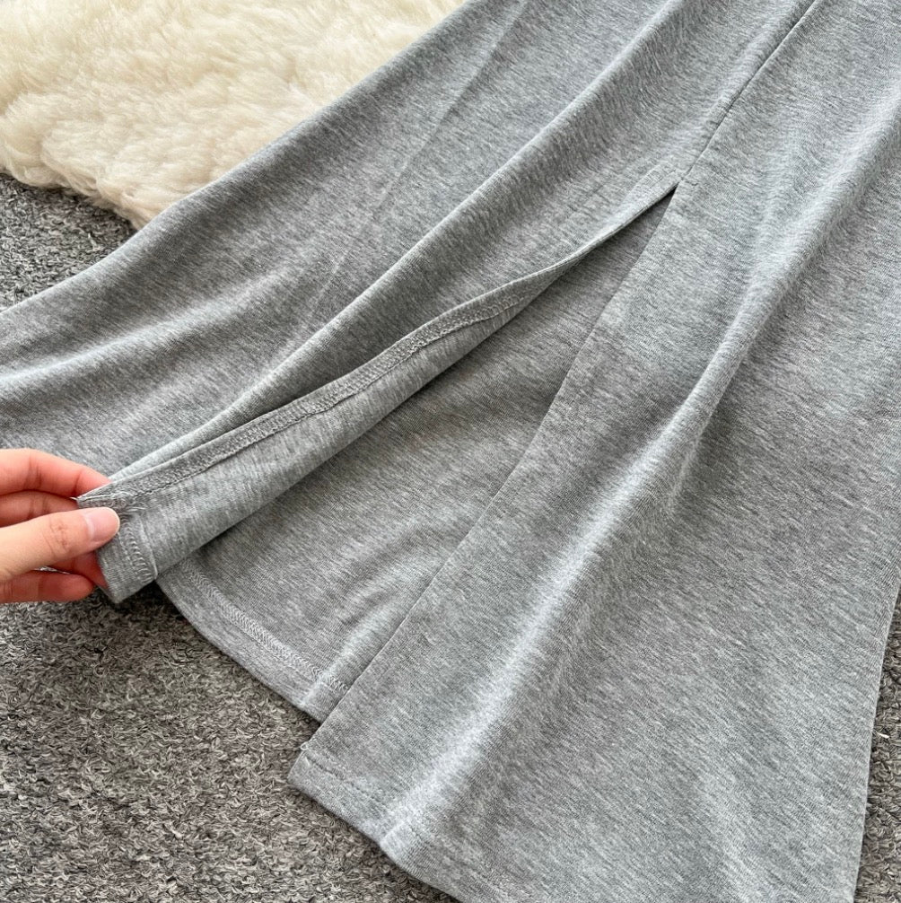 Padded Camisole & Fishtail Skirt 2Pcs