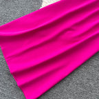 Vest & A-line Skirts OL 2Pcs