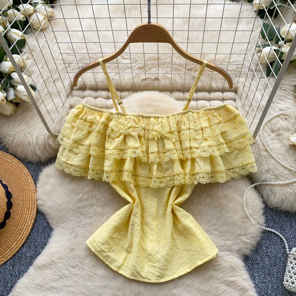 Sweetie Lace Trim Camisole