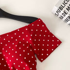 Casual Polka Dot Print T-shirt