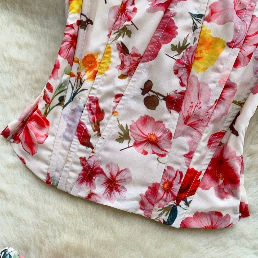 Sweetie Printed Top & Shorts 2Pcs