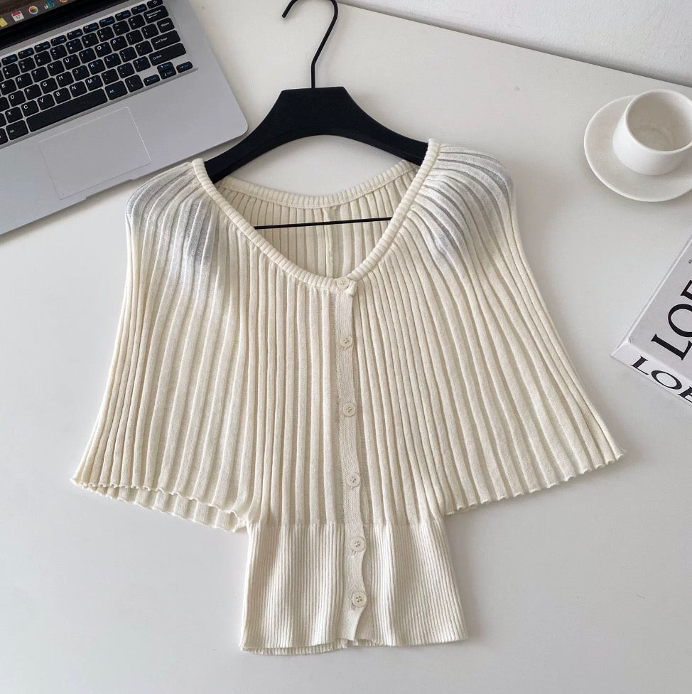 Niche Solid Color Cardigan